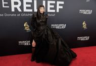 Lady Gaga at the 2025 Grammys (Image via Getty / Allen J. Schaben)